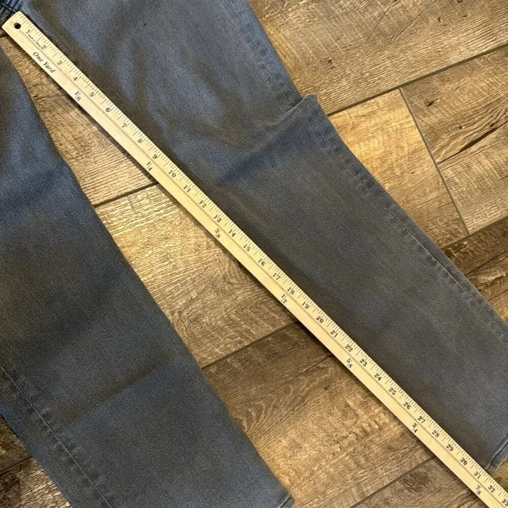 Banana Republic Men's The Traveler Slim Jeans Light Gray Size 35x34
